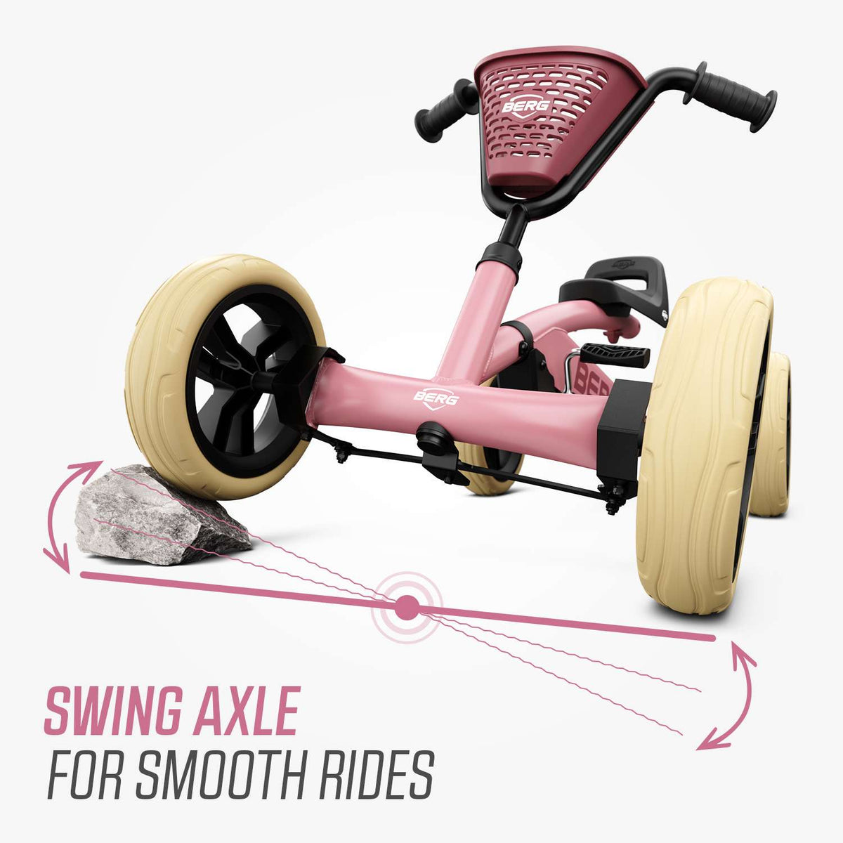 BERG Buzzy Pink Gokart