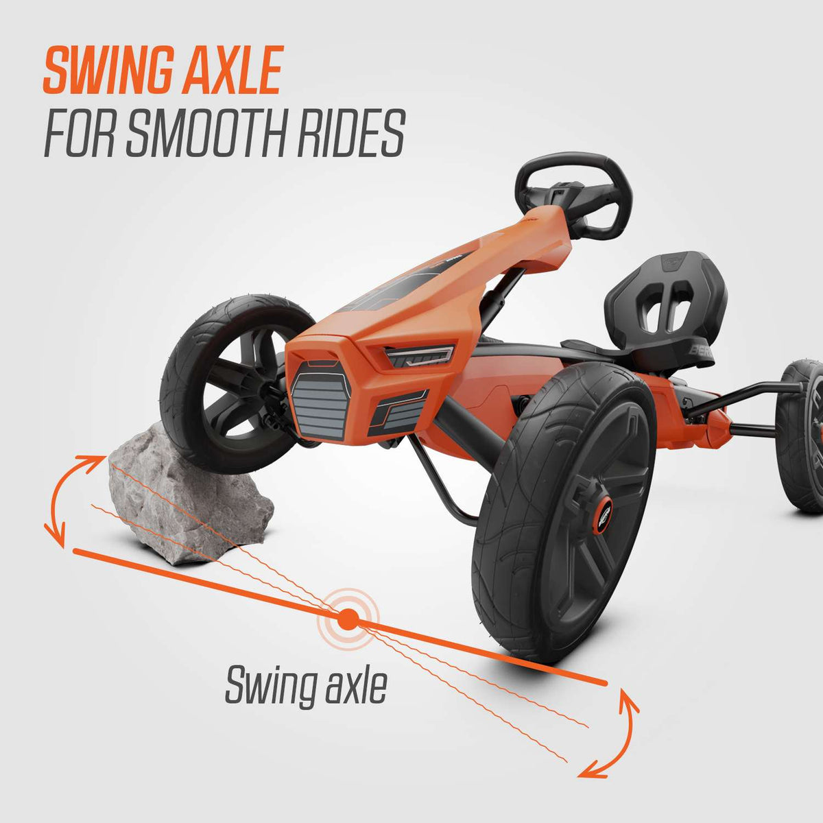 BERG Rally NRG Orange Gokart
