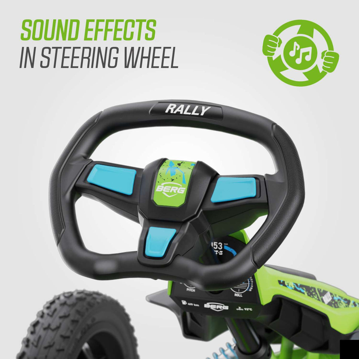 BERG Rally DRT Green Gokart