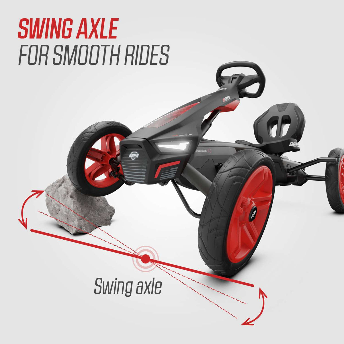 BERG Rally APX Red 3 Gears Gokart