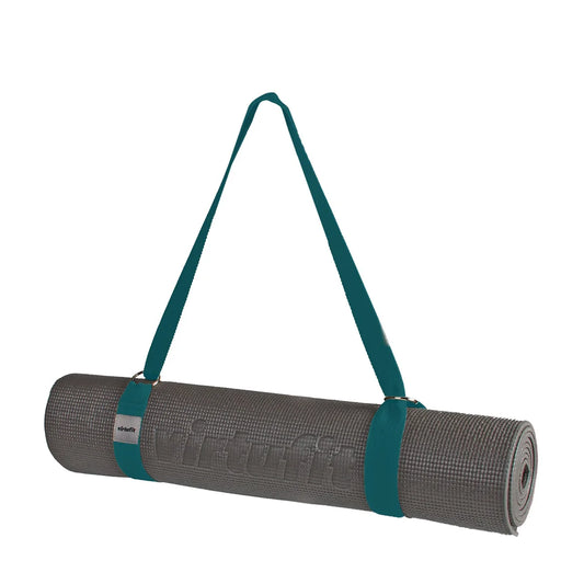 VirtuFit Premium Yogamåtte Bærerem - Ocean Green
