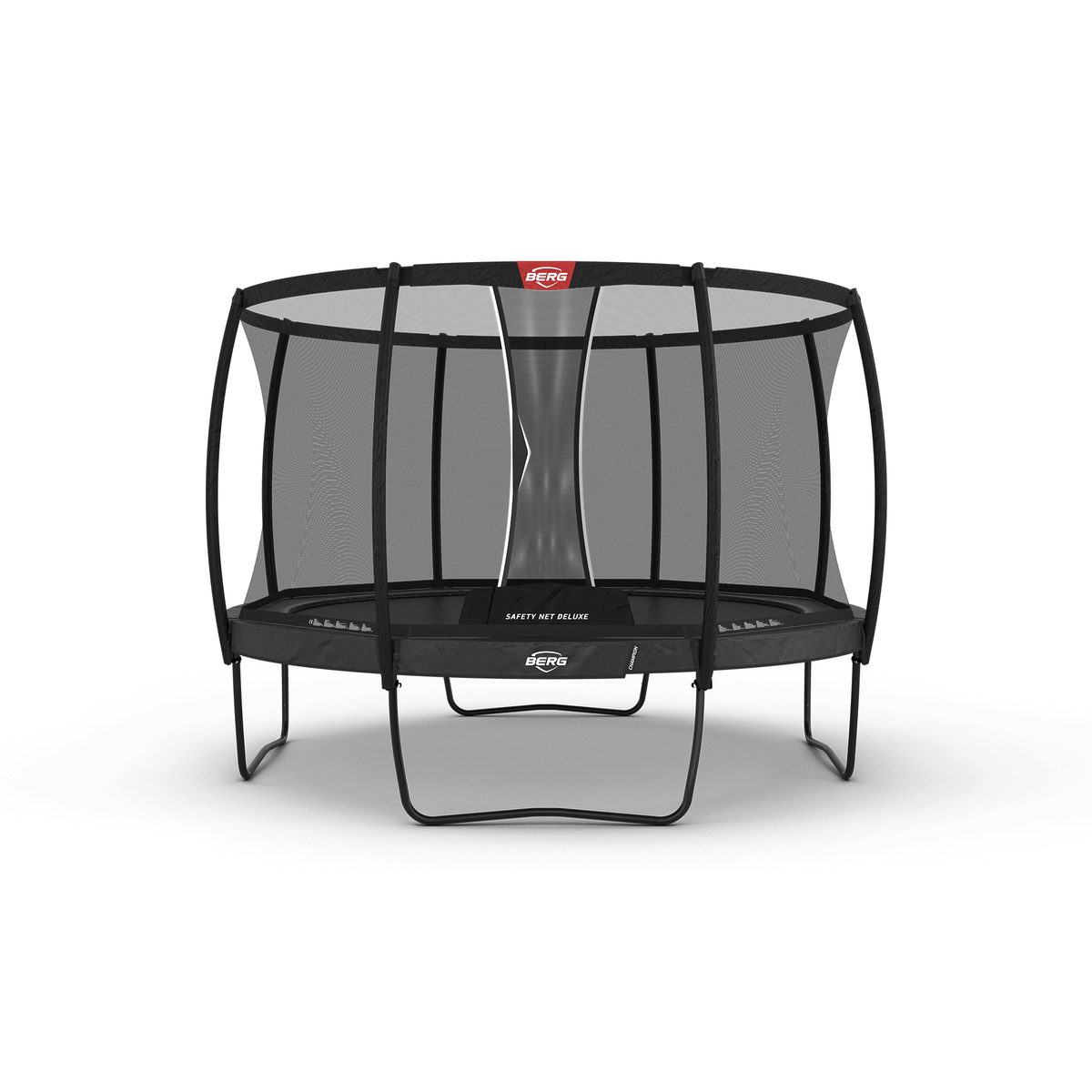 BERG Champion Regular 380 Grå Trampolin + Safety Net Deluxe