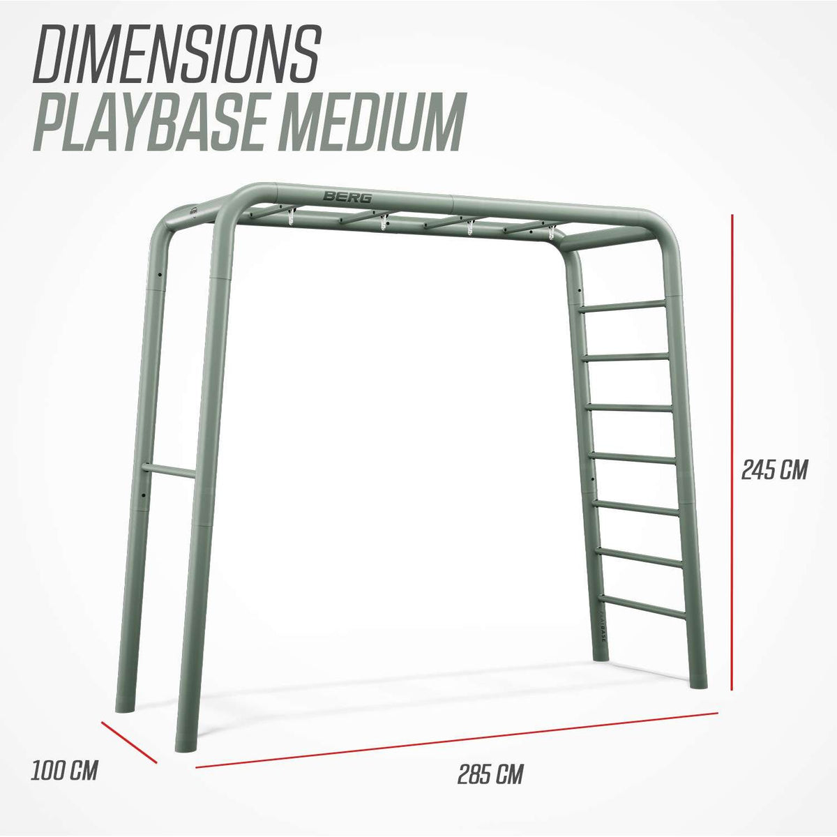 BERG PlayBase Medium Grøn