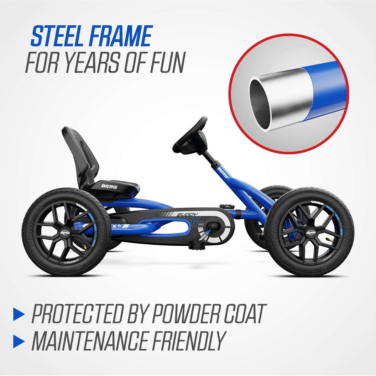 BERG Buddy Blue Gokart