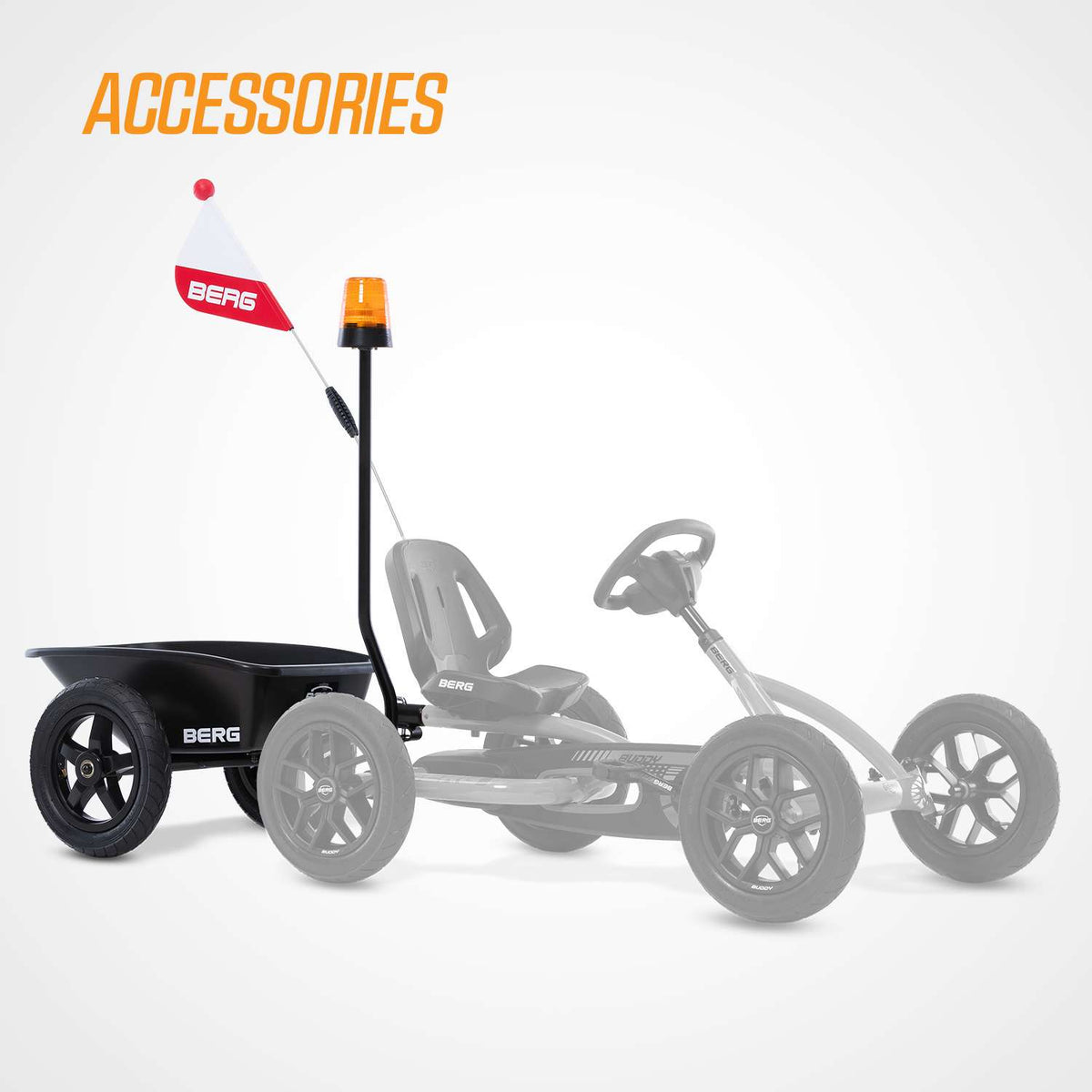 BERG Buddy B-Orange Gokart