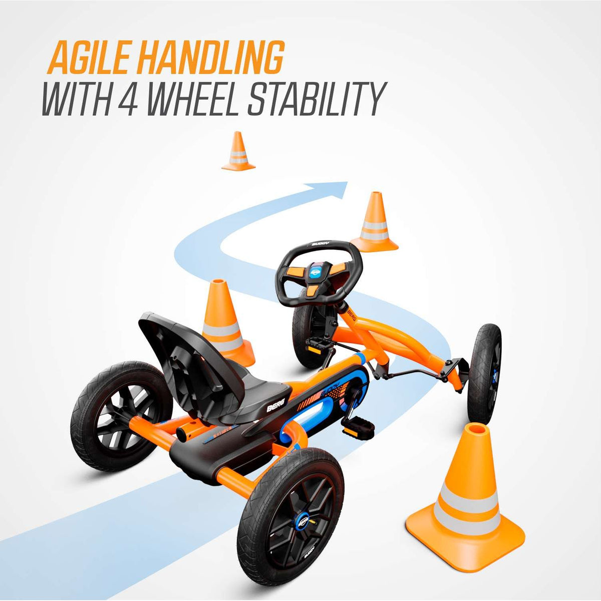 BERG Buddy B-Orange Gokart