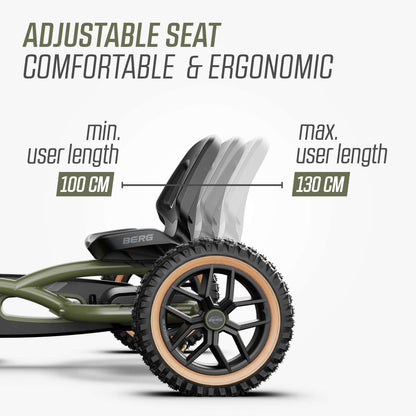 BERG Buddy Trail Green Gokart
