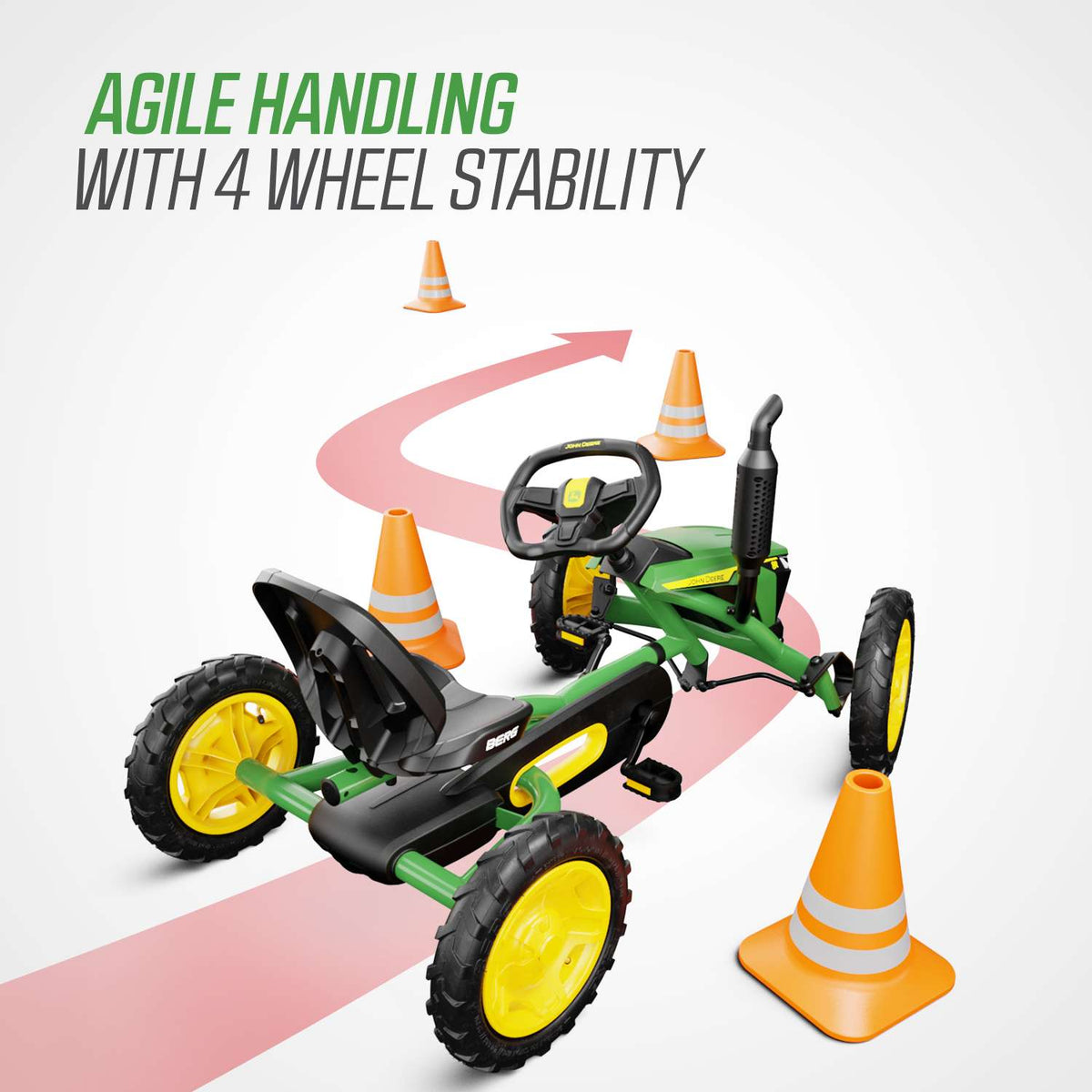 BERG Buddy John Deere Gokart