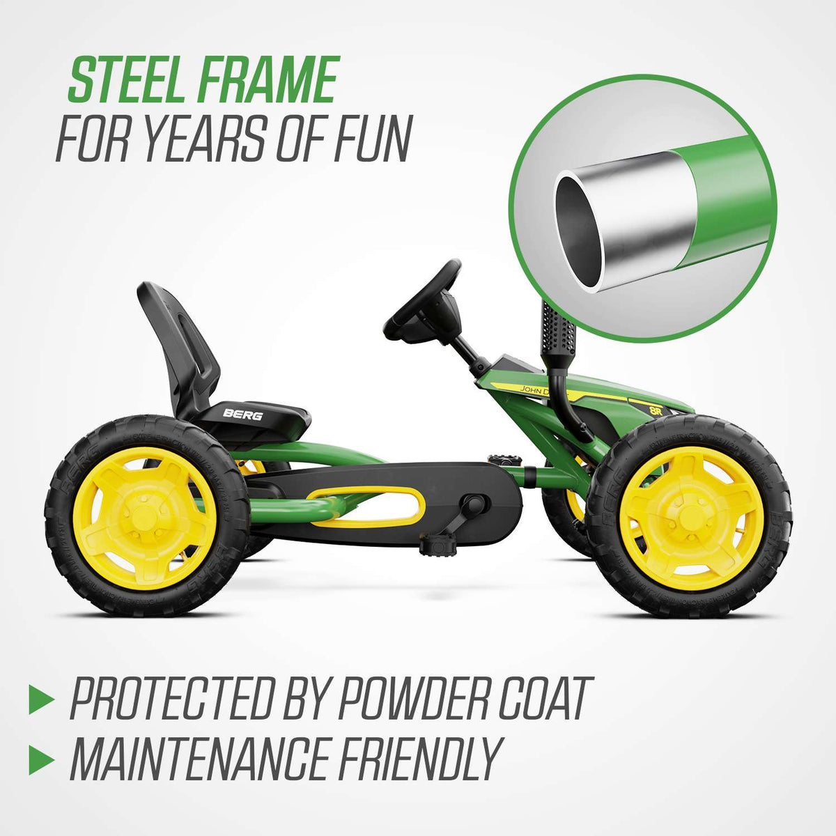 BERG Buddy John Deere Gokart