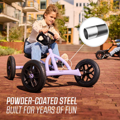 BERG Buddy Purple + Handbrake Gokart