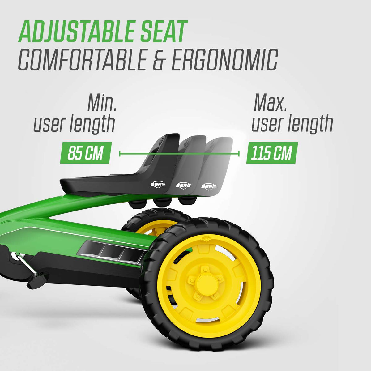 BERG Buzzy John Deere Gokart