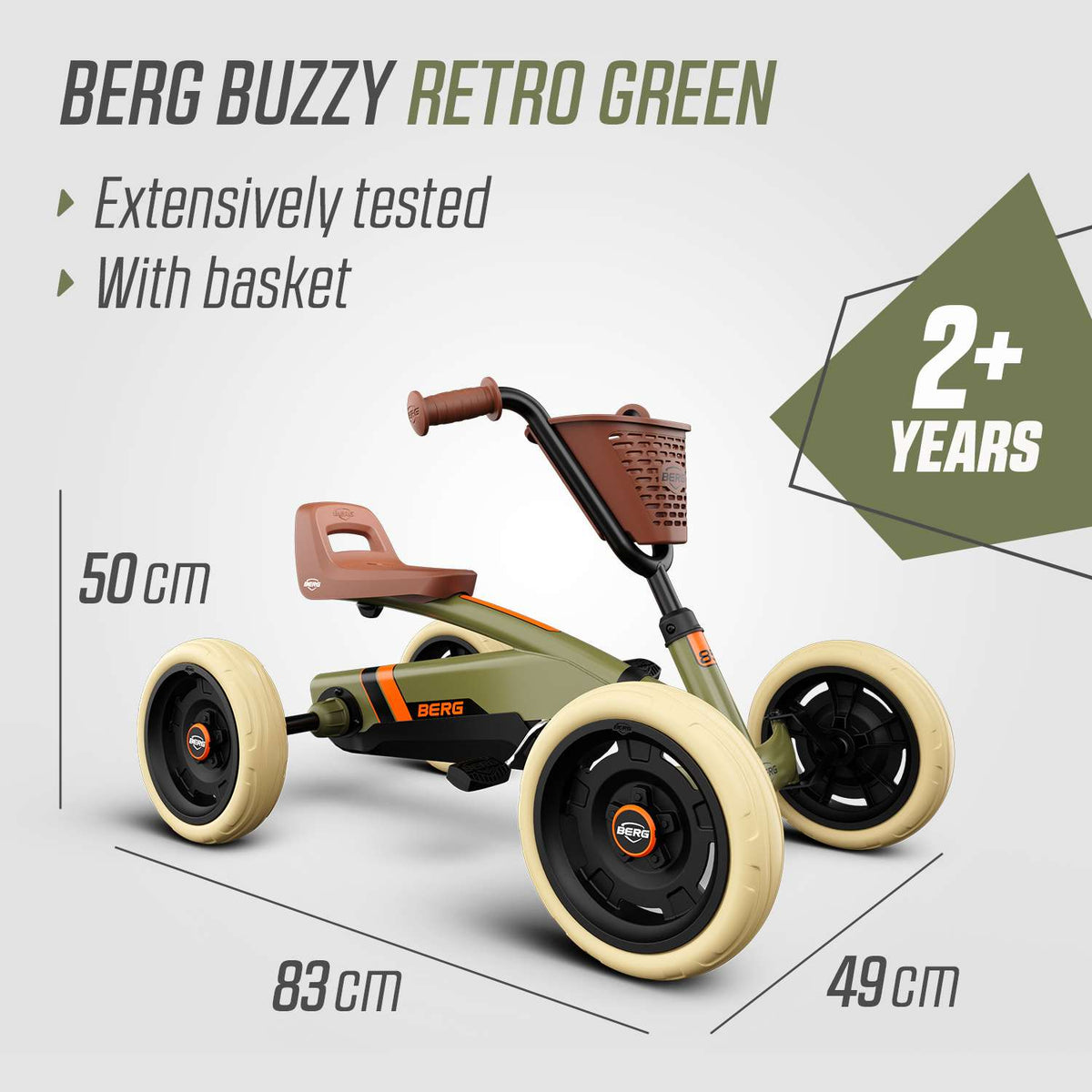 BERG Buzzy Retro Green