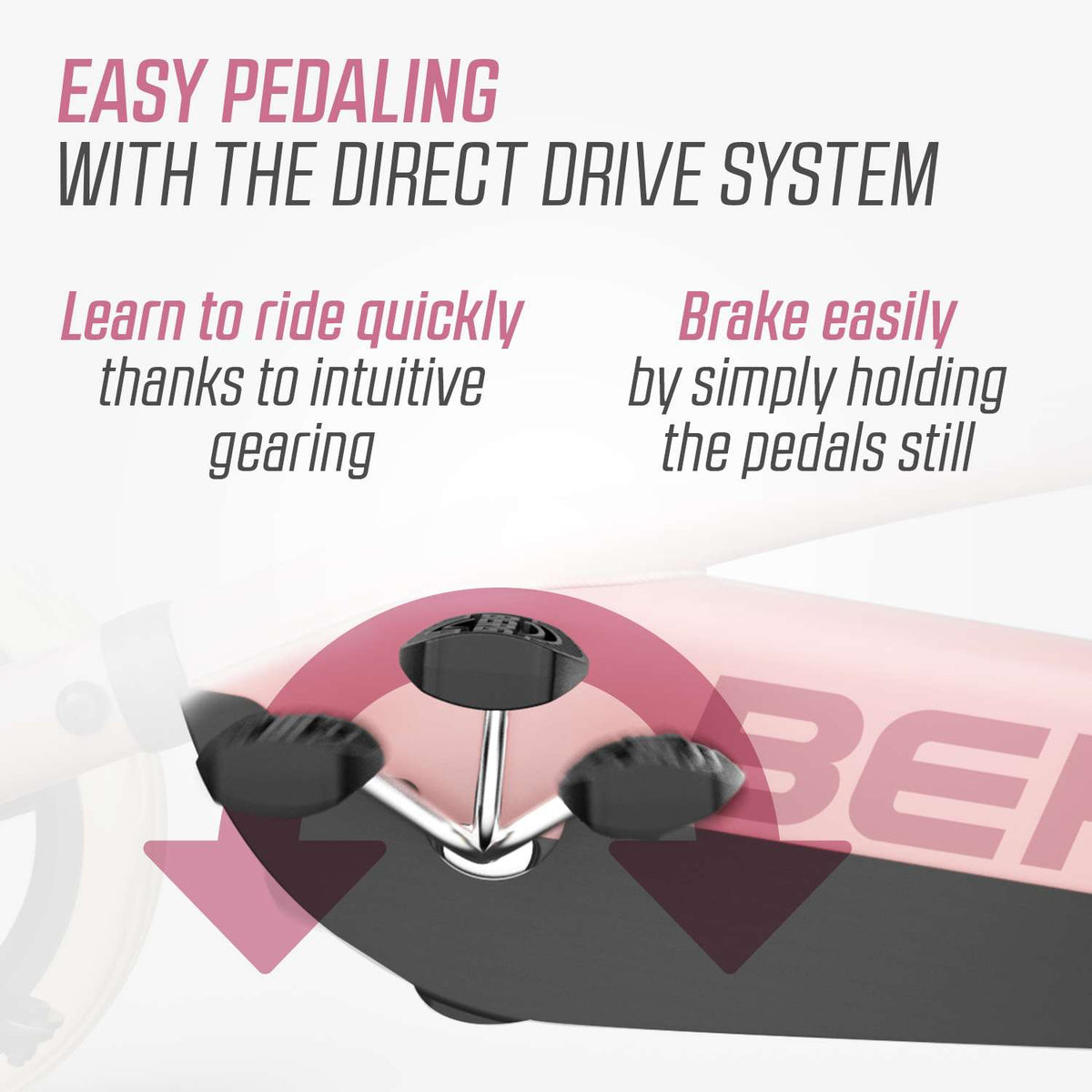 BERG Buzzy Pink Gokart