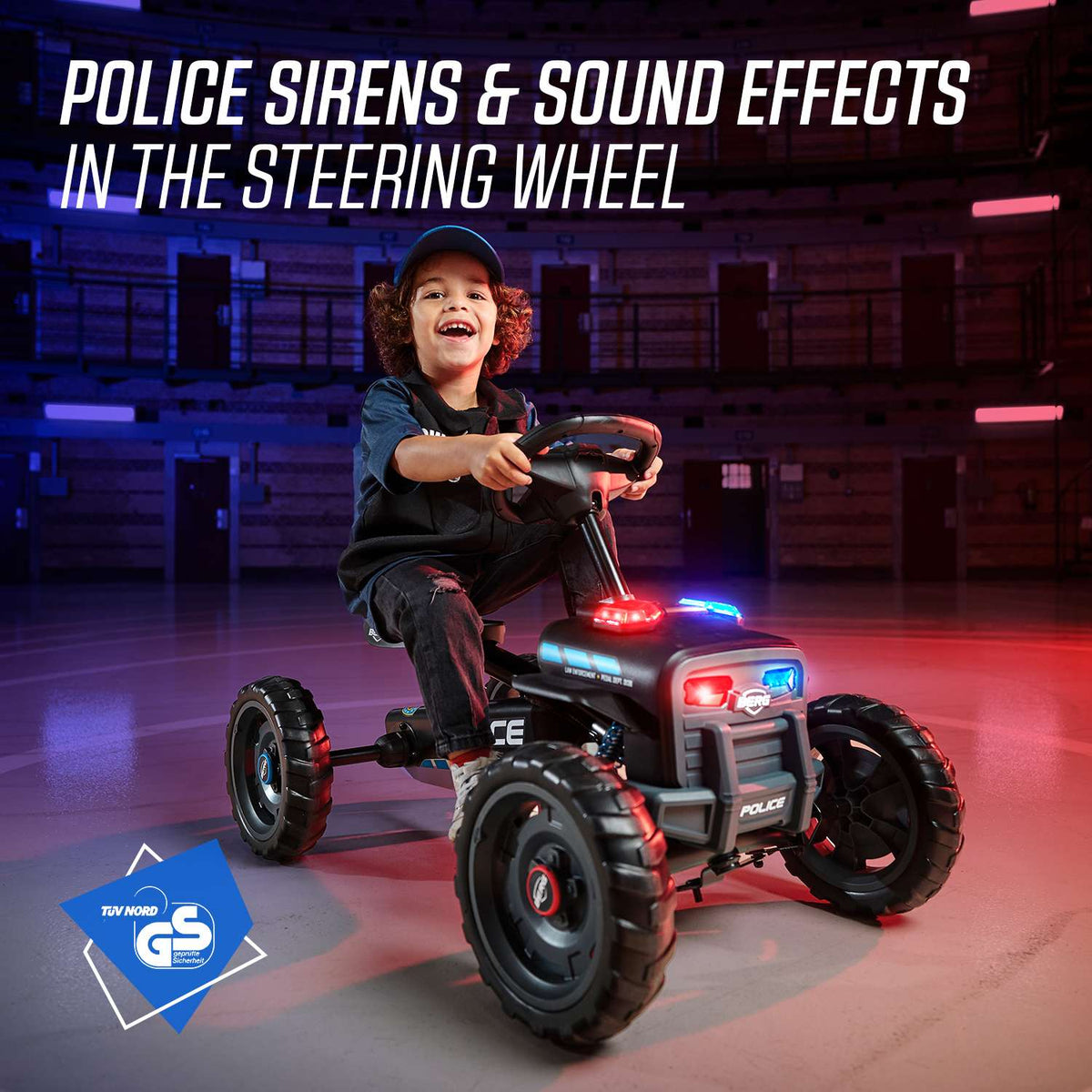 BERG Buzzy Police Gokart