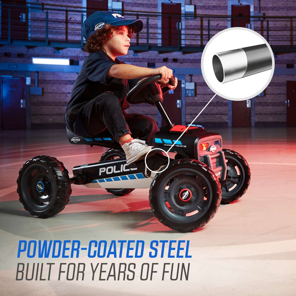 BERG Buzzy Police Gokart