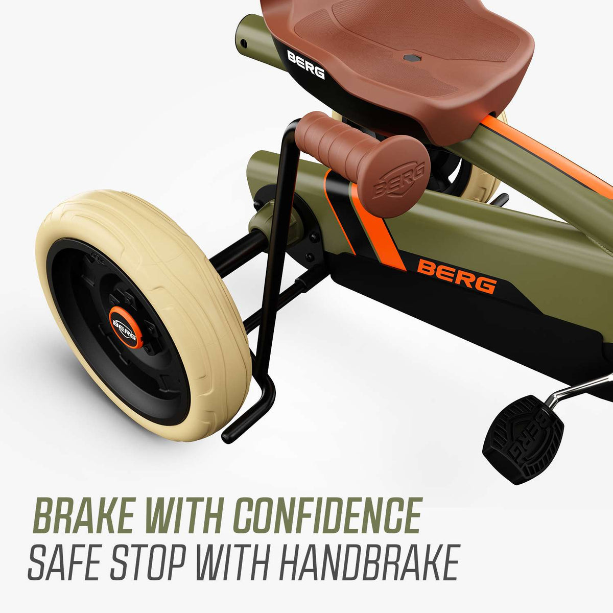 BERG Buzzy Retro 2-in-1 Green Gokart
