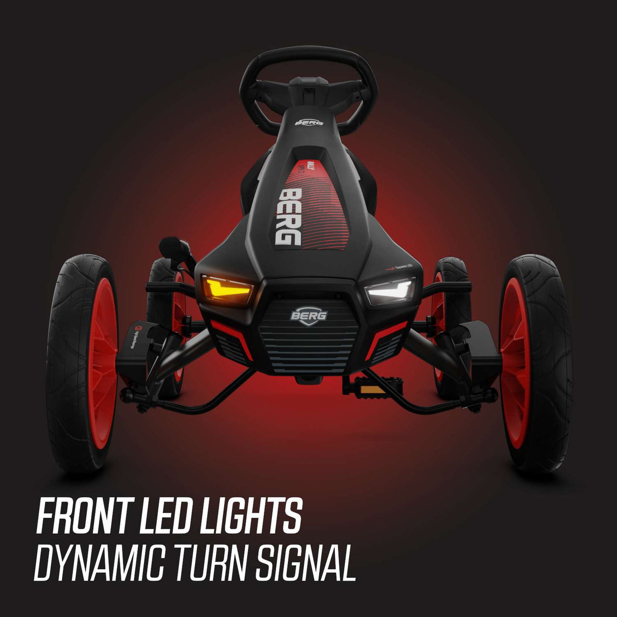 BERG Rally APX Red 3 Gears Gokart