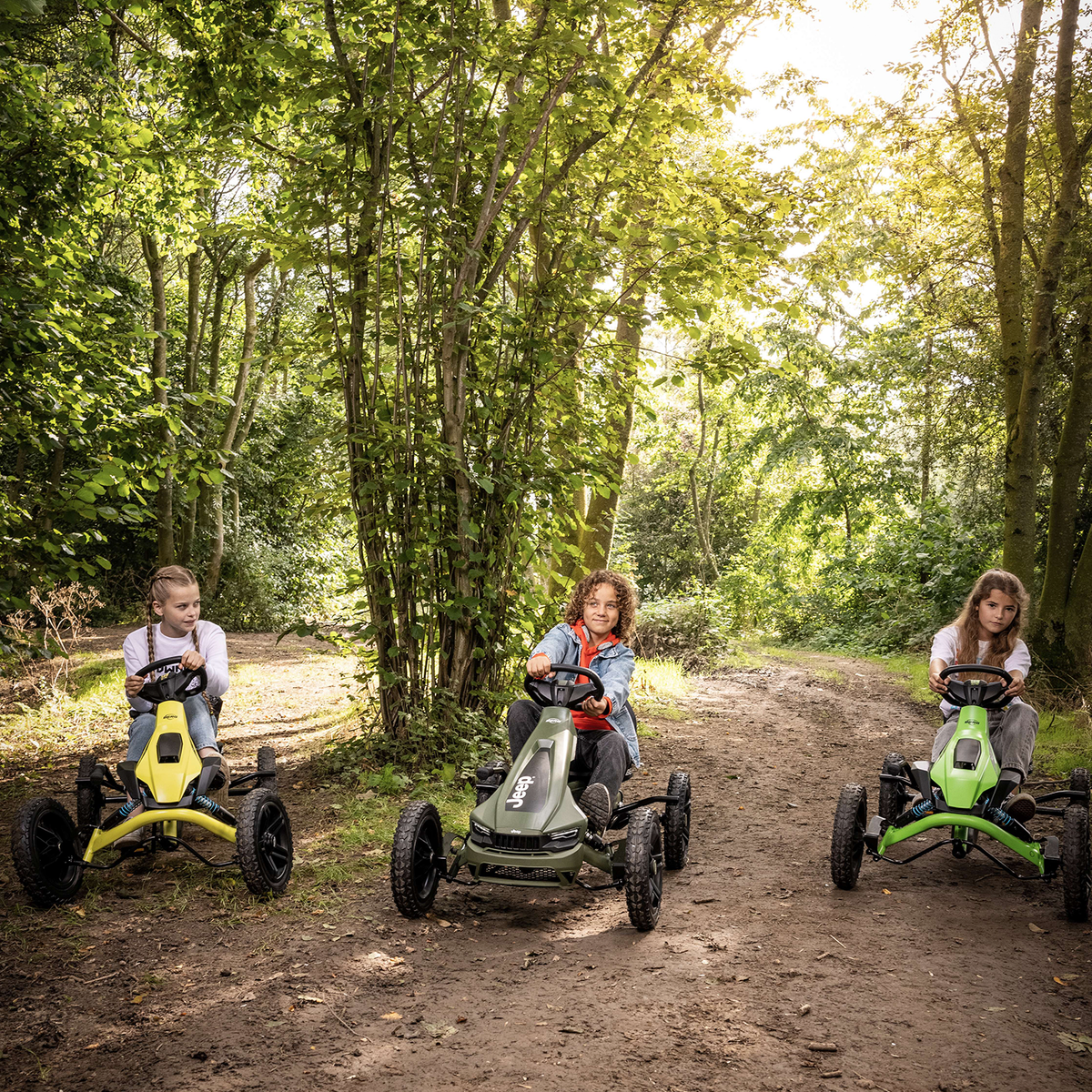 BERG Rally DRT Yellow 3 Gears Gokart
