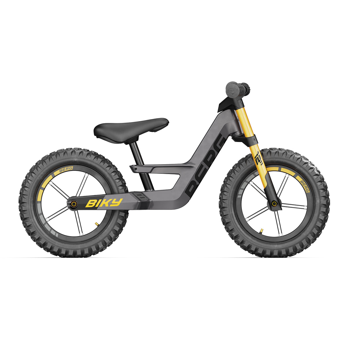 BERG Biky Cross Grå Løbecykel