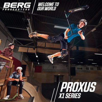 BERG Proxus X1 Green/Orange Løbehjul