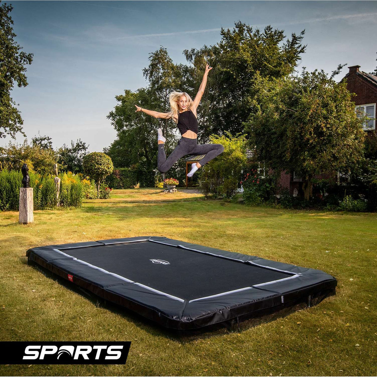BERG Ultim Favorit Regular 410 Grå Trampolin