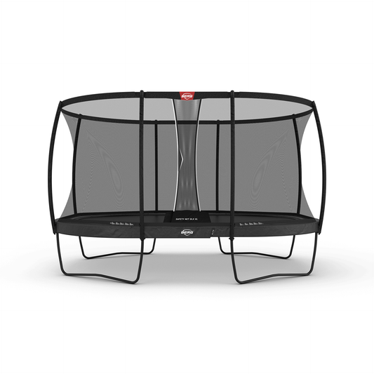 BERG Grand Elite Regular 520 Grå Trampolin + Safety Net DLX XL