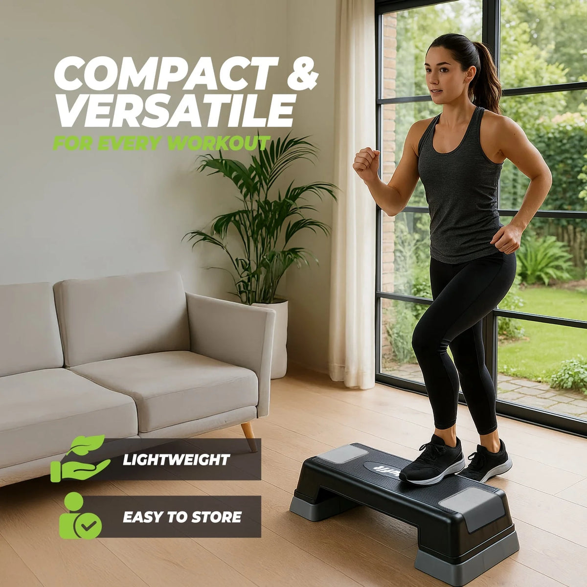 VirtuFit Justerbar Aerobic Step
