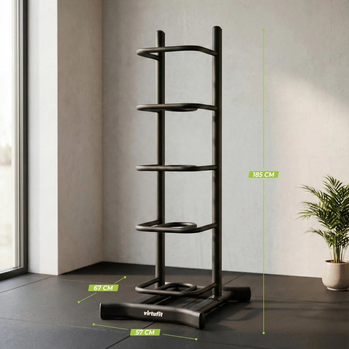 VirtuFit Power Bag & Wall Ball Opbevaringsstativ