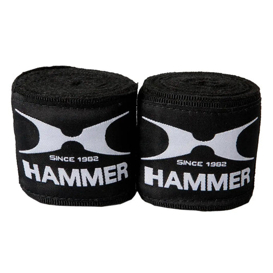 Hammer boksebandage 2,5 m Sort