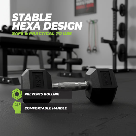 VirtuFit Hex Håndvægt 3 kg
