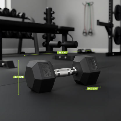 VirtuFit Hex Håndvægt 17,5 kg