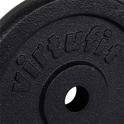 VirtuFit Støbejernsvægtskive 10 kg 30 mm
