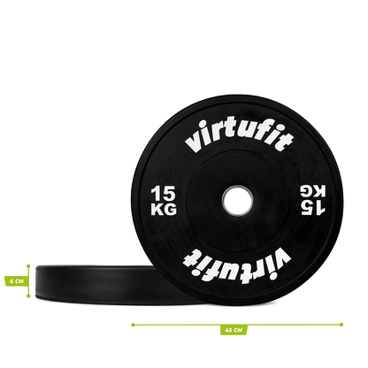 VirtuFit Bumper Plate 15 kg 50 mm