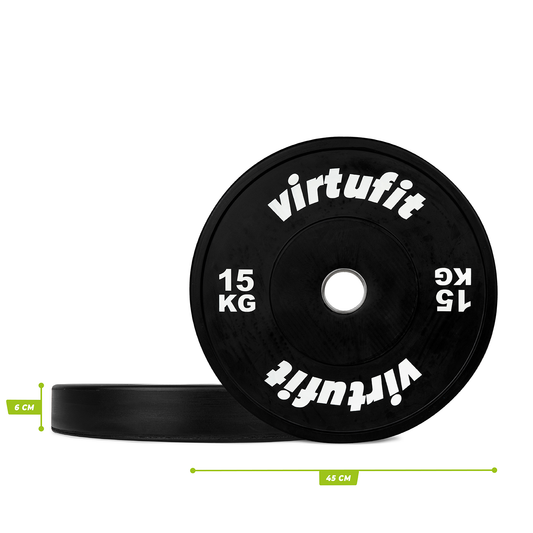 VirtuFit Bumper Plate 15 kg 50 mm