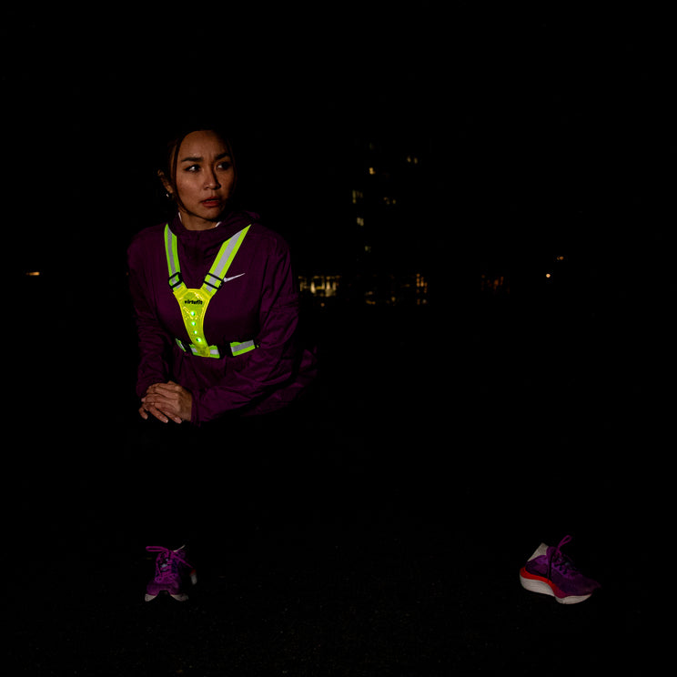 VirtuFit Reflekterende Sikkerhedsvest med LED