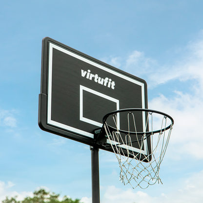 VirtuFit Justerbar Basketballstander 145-305 cm