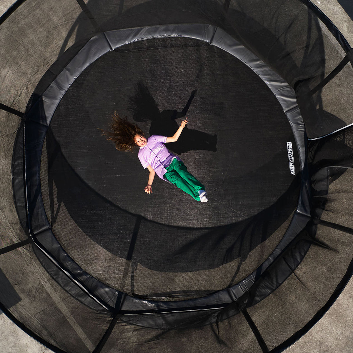 BERG Champion Regular 430 Grå Trampolin + Safety Net DLX XL