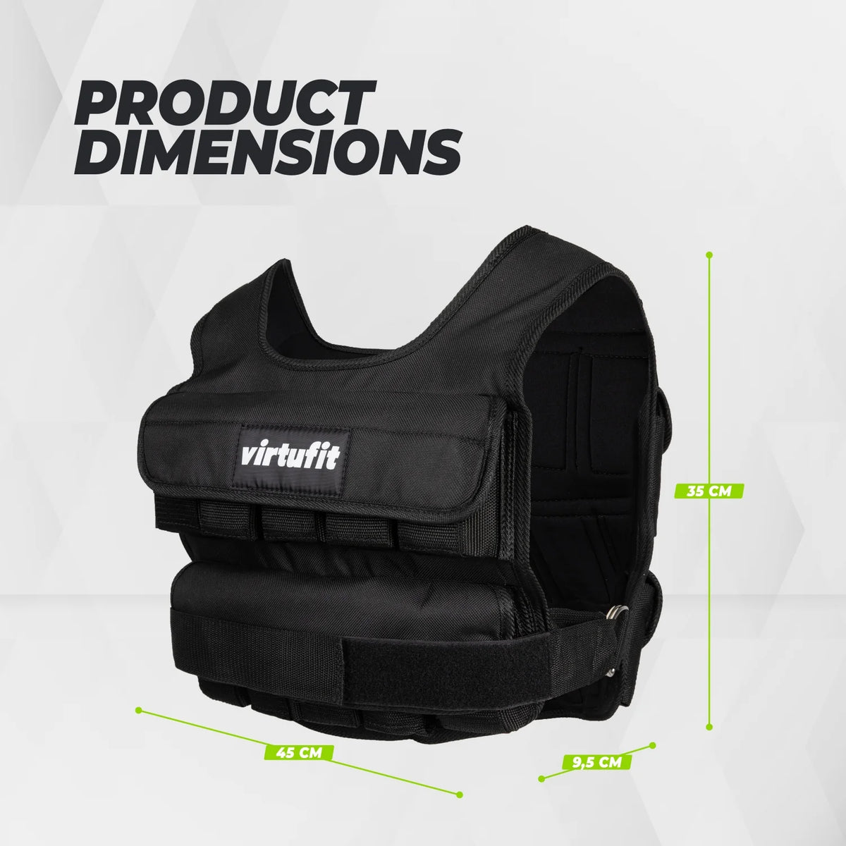 VirtuFit Vægtvest Pro 20 kg
