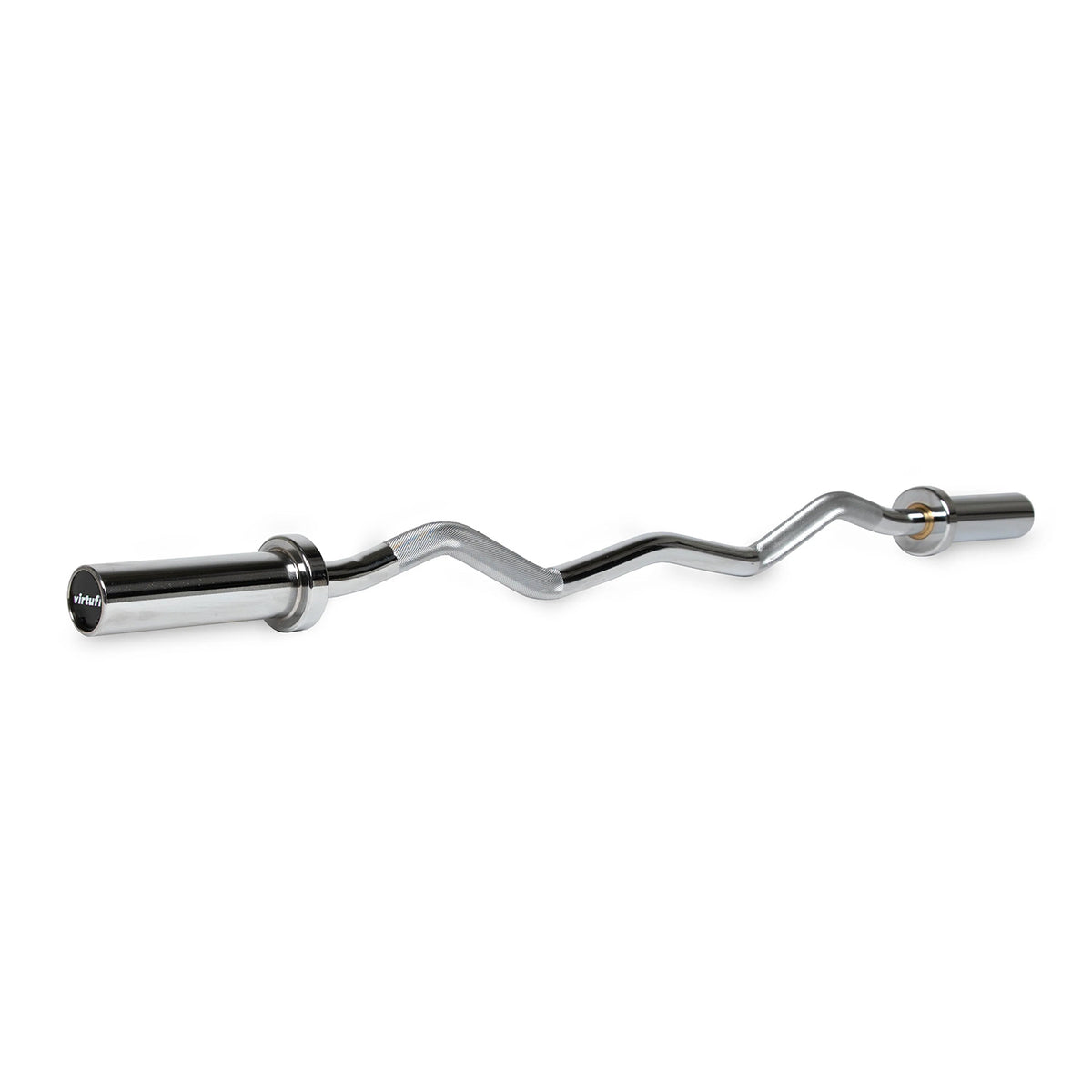 VirtuFit Olympic EZ Curl Bar 120 cm 50 mm