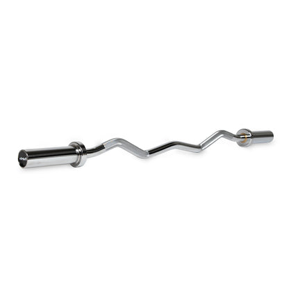 VirtuFit Olympic EZ Curl Bar 120 cm 50 mm