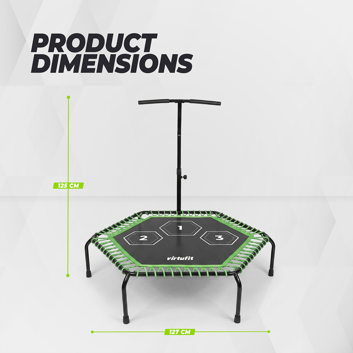 VirtuFit Fitness Trampoline Pro