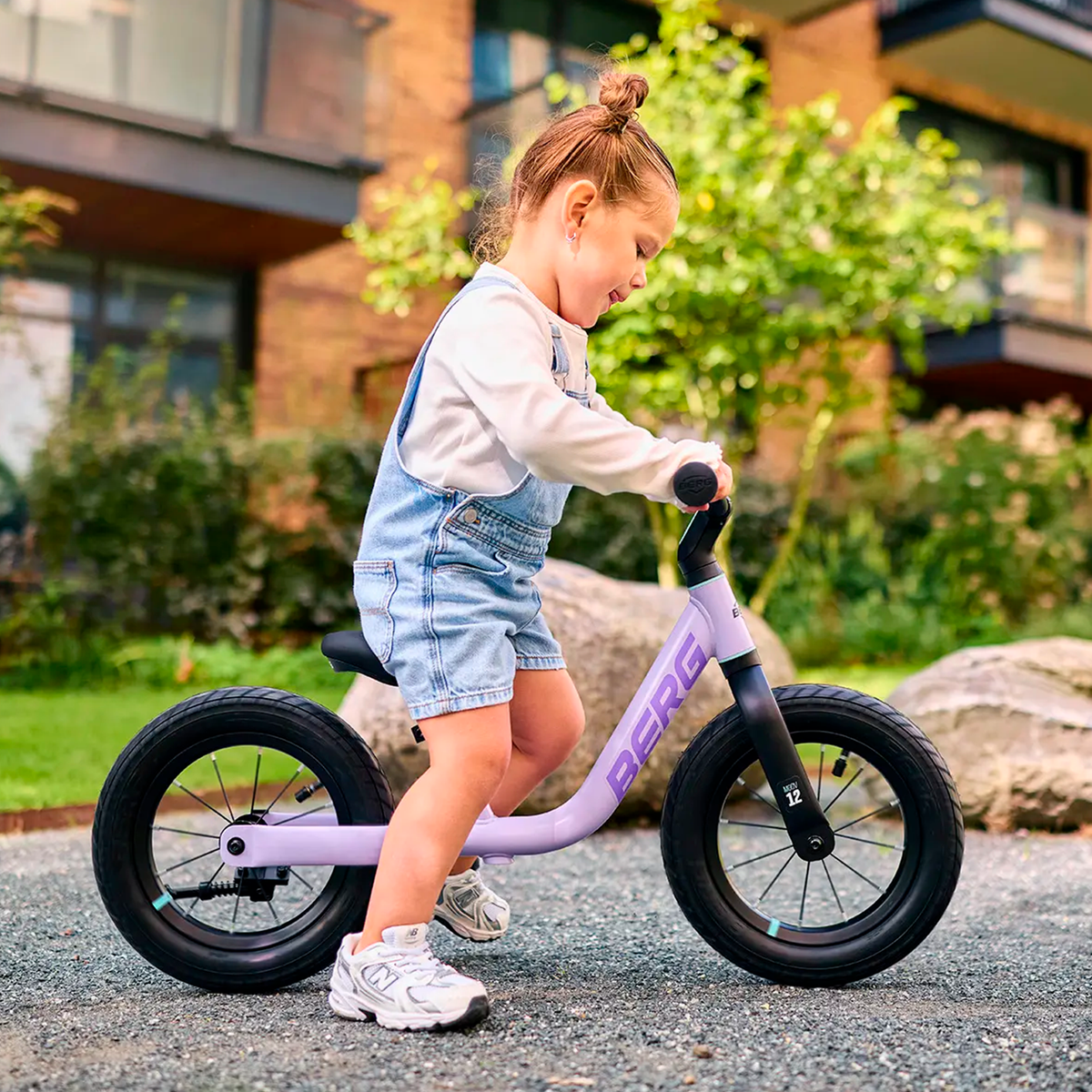 BERG MOOV 12 Lavender Purple Løbecykel