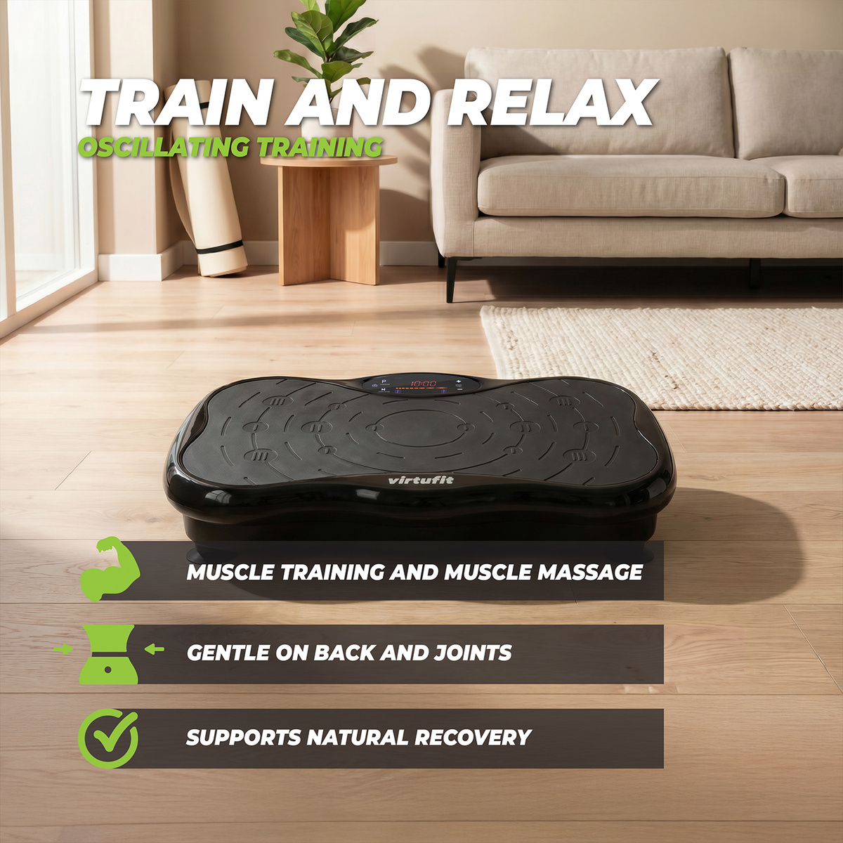 VirtuFit Fitness Vibrationsplade