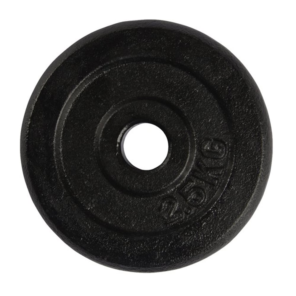 VirtuFit Støbejernsvægtskive 2,5 kg 30 mm