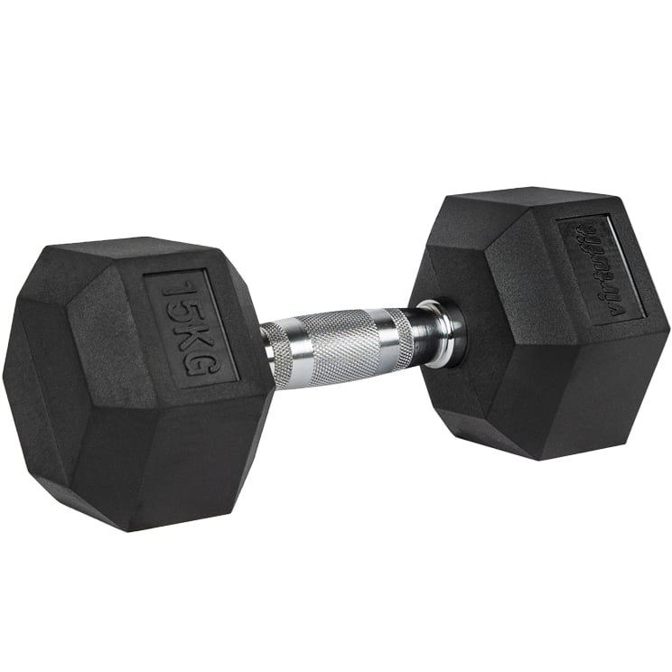 VirtuFit Hex Håndvægt 15 kg