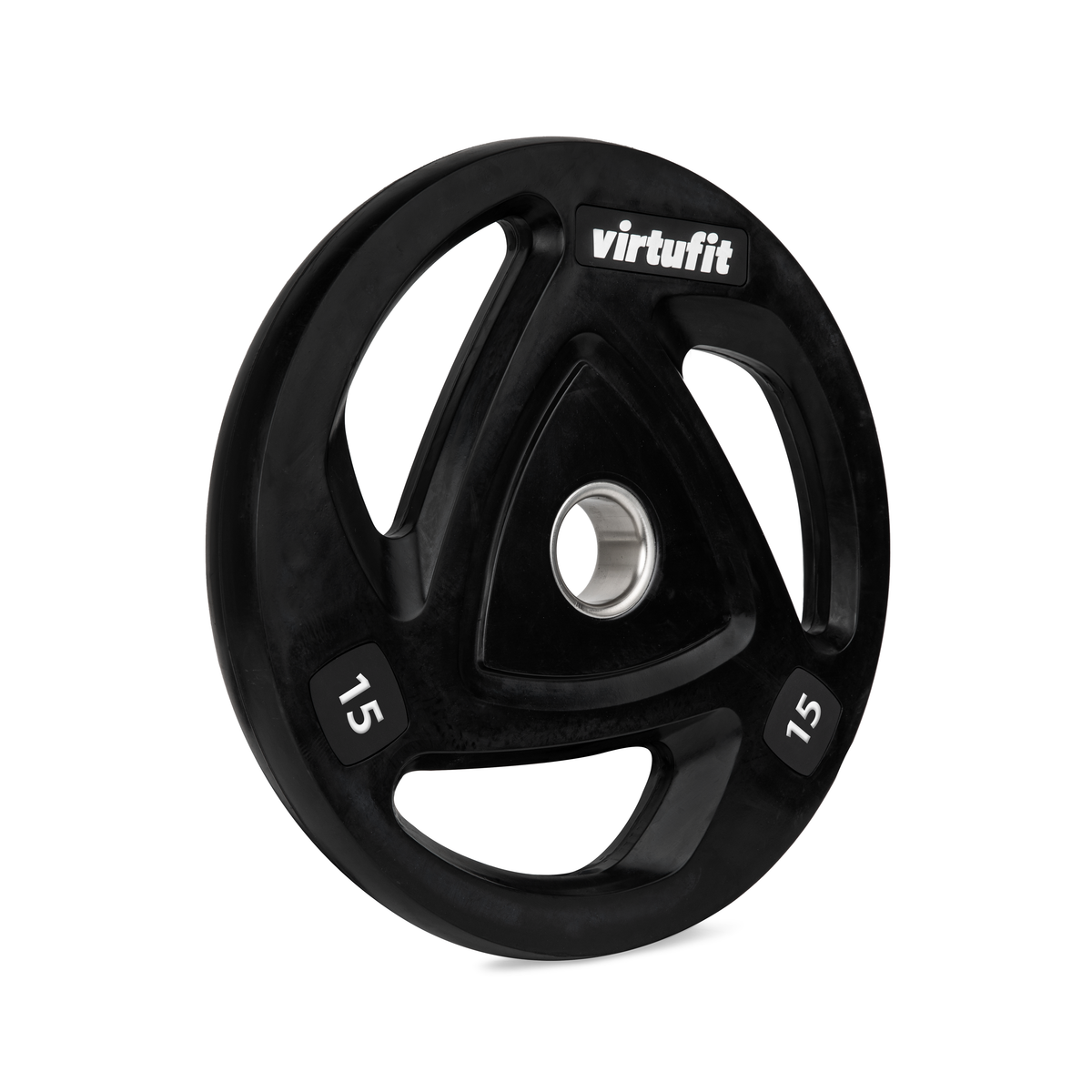 VirtuFit Olympiske Gummivægtskive 15 kg 50 mm