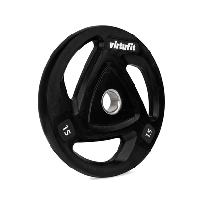 VirtuFit Olympiske Gummivægtskive 15 kg 50 mm