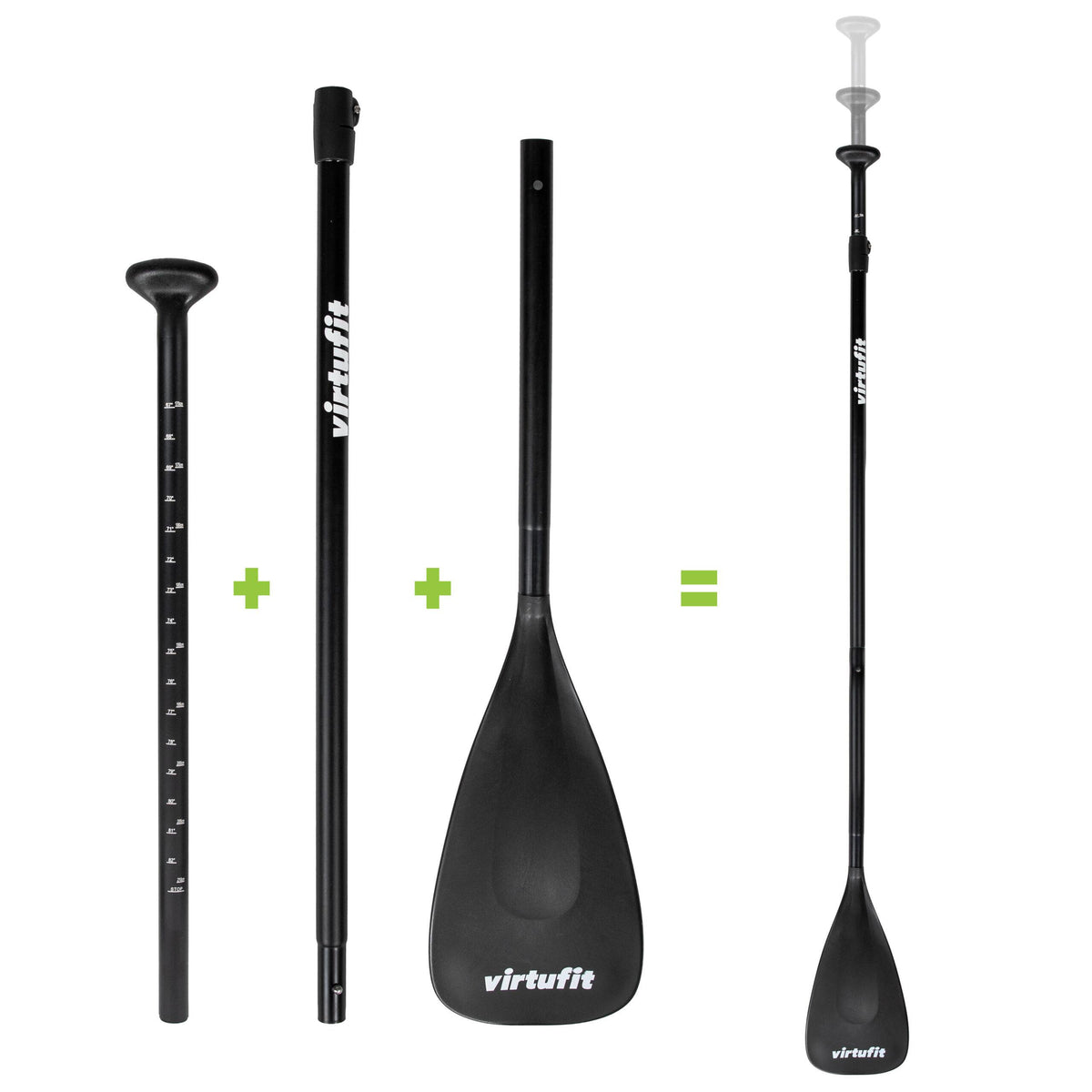 VirtuFit SUP Board Justerbar Pagaj